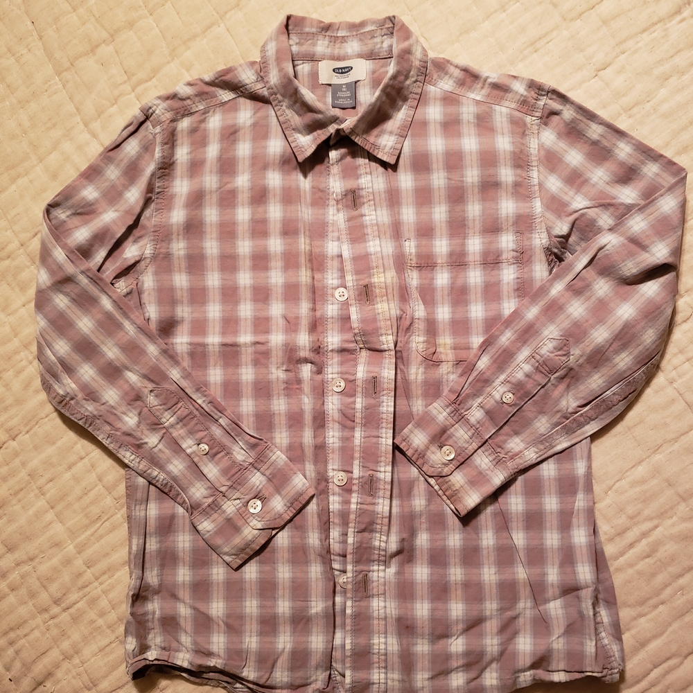 Old Navy Boys Plaid Shirt